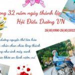 CHÚC MỪNG KỶ NIỆM 32 NĂM NGÀY THÀNH LẬP HỘI ĐIỀU DƯỠNG VIỆT NAM 26/10