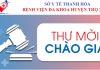 Thư mời chào giá: 239/TM-BVTX – Sửa chữa máy gây mê kèm thở