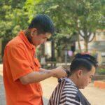 CẮT TÓC MIỄN PHÍ CHO BỆNH NHÂN ĐANG ĐIỀU TRỊ TẠI BỆNH VIỆN ĐK THỌ XUÂN