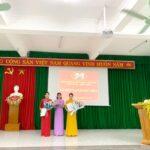 LỄ KẾT NẠP ĐẢNG VIÊN MỚI CHI BỘ DƯỢC- KSNK- KHTH TRỰC THUỘC ĐẢNG BỘ BVĐK THỌ XUÂN