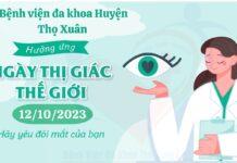 BỆNH VIỆN ĐA KHOA THỌ XUÂN HƯỞNG ỨNG NGÀY THỊ GIÁC THẾ GIỚI VỚI CHỦ ĐỀ “HÃY YÊU THƯƠNG ĐÔI MẮT CỦA BẠN”
