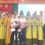 LỄ KẾT NẠP ĐẢNG VIÊN MỚI TẠI 02 CHI BỘ TRỰC THUỘC ĐẢNG BỘ BVĐK THỌ XUÂN