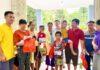 NHÓM THIỆN NGUYỆN THỌ XUÂN VÀ CÔNG TY TN YẾN SÀO XỨ THANH HƯỞNG ỨNG THÁNG HÀNH ĐỘNG VÌ TRẺ EM TẠI BVĐK HUYỆN THỌ XUÂN