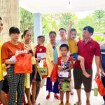 NHÓM THIỆN NGUYỆN THỌ XUÂN VÀ CÔNG TY TN YẾN SÀO XỨ THANH HƯỞNG ỨNG THÁNG HÀNH ĐỘNG VÌ TRẺ EM TẠI BVĐK HUYỆN THỌ XUÂN