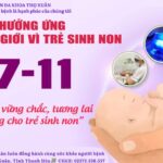 BỆNH VIỆN ĐA KHOA THỌ XUÂN HƯỞNG ỨNG NGÀY TRẺ SINH NON THẾ GIỚI (17/11)