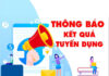 THÔNG BÁO KẾT QUẢ TRÚNG TUYỂN KỲ TUYỂN DỤNG VIÊN CHỨC NĂM 2025 TẠI BỆNH VIỆN ĐA KHOA THỌ XUÂN