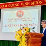 LỄ KẾT NẠP ĐẢNG VIÊN MỚI TẠI CHI BỘ NGOẠI- SẢN – CHUYÊN KHOA TRỰC THUỘC ĐẢNG BỘ BVĐK THỌ XUÂN