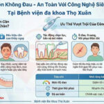 NHỔ RĂNG KHÔN KHÔNG ĐAU – AN TOÀN VỚI CÔNG NGHỆ SIÊU ÂM HIỆN ĐẠI TẠI BỆNH VIỆN ĐA KHOA THỌ XUÂN