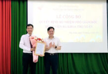 LỄ CÔNG BỐ QUYẾT ĐỊNH BỔ NHIỆM PHÓ GIÁM ĐỐC TẠI BỆNH VIỆN ĐA KHOA THỌ XUÂN